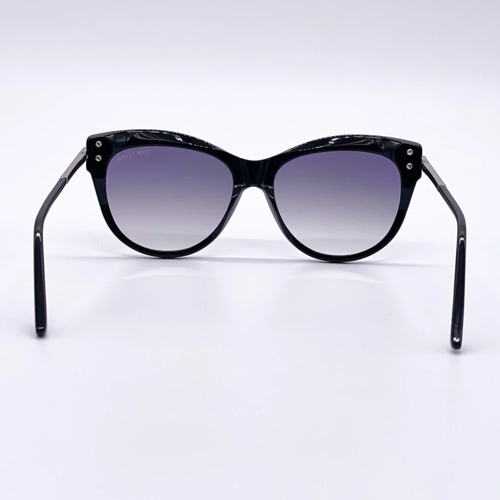 NEW TOM FORD BLACK CAT EYE WOMEN SUNGLASSES TOM FORD